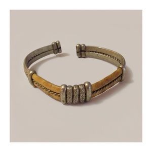 VTG Silver Indian cuff bracelet